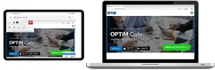 「OPTiM Cafe」画面共有イメージ