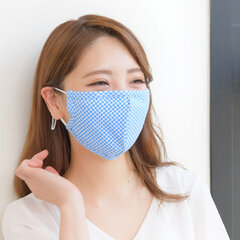 Pixy Party　Cool UV Mask～クールUVマスク～の着用イメージ