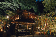 京都 貴船神社にて七夕笹飾り(ライトアップ)を7月1日から開催　～色とりどりの短冊に願いを～