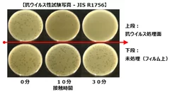 抗菌・抗ウイルス性試験結果 -2