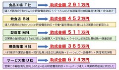 「補助金・助成金」採択例