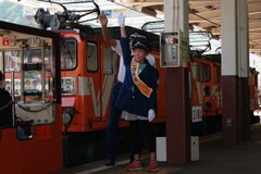 黒部峡谷鉄道「鉄道の日こども駅長」参加者募集