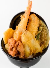 自慢の天からてん丼