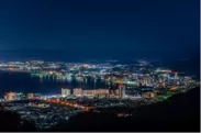 比叡山から望む夜景