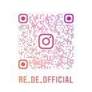 Re・De（リデ）公式 Instagram QRコード
