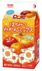 『Dole(R) はちみつみかんミックス』（450ml）