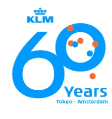 KLM 60周年ロゴ