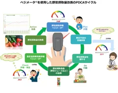 野菜摂取改善PDCAサイクル