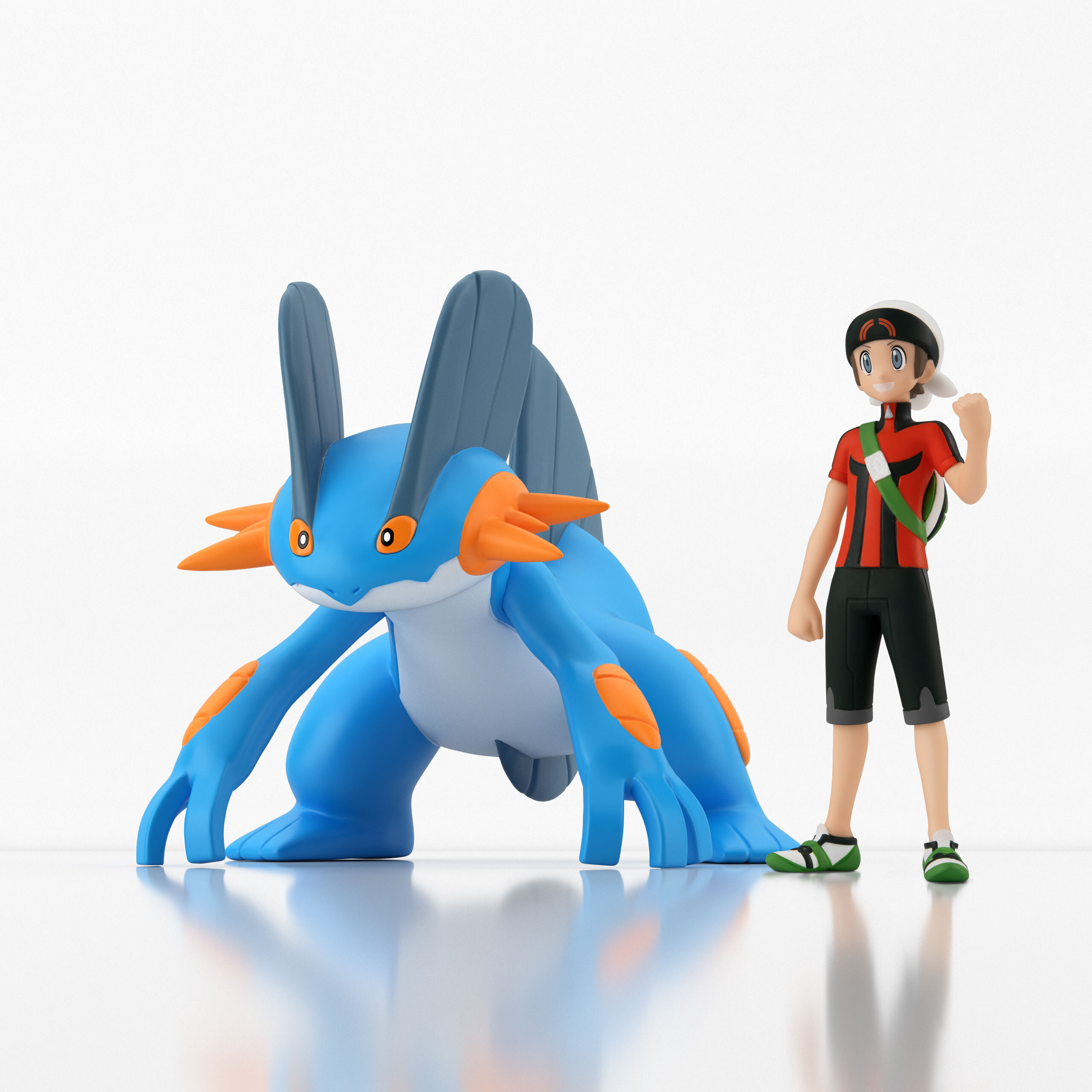 ホウエン地方のポケモンたちが1 スケールのフィギュアになって新登場 ハルカ ユウキやキモリ アチャモ ミズゴロウなど合計11種 株式会社バンダイ キャンディ事業部のプレスリリース