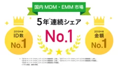 MDM・PC管理サービス「Optimal Biz」、富士キメラ総研発刊の調査資料において5年連続国内MDM・EMM市場でシェアNo.1を達成