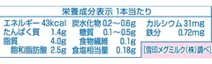 【栄養成分表示】１才からのチーズ 鉄分入り