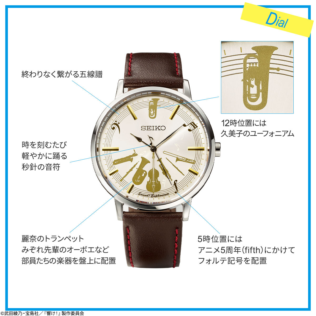 響けユーフォニアム SEIKO 5周年 腕時計 | nate-hospital.com