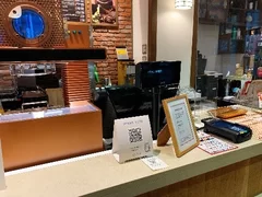 上島珈琲店設置の専用QRコードから簡単チェックイン