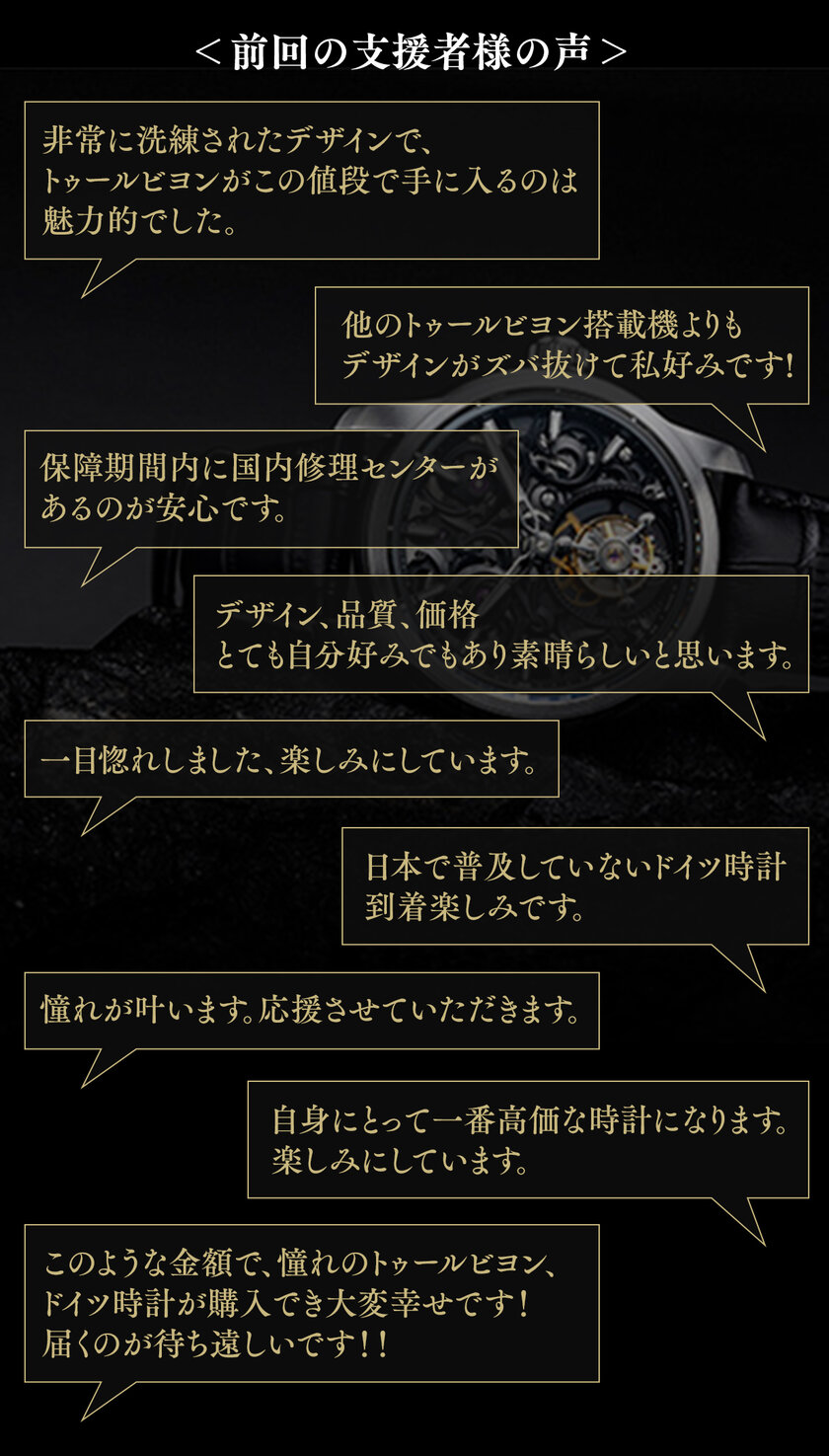 支援開始約24時間で1 000万円を達成 50日間で4 400万円を突破した ドイツ製本格派トゥールビヨンの腕時計ブランド Waldhoff ヴァルドホフ 日本上陸第2弾 The Ultramatic のクラウドファンディングサイトmakuake先行販売を6月に決定 株式会社トライディアの