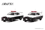 RAI'S 1/43 日産 スカイライン GT-R 2000/ VspecII 2002 (BNR34) 埼玉県警察高速道路交通警察隊車両