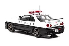 RAI'S 1/43 日産 スカイライン GT-R VspecII (BNR34) 2002 埼玉県警察高速道路交通警察隊車両(854)：左後