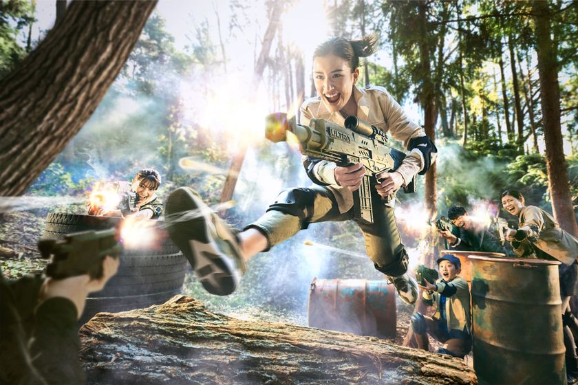 秋深まる「大自然の冒険テーマパーク」にて、
仲間と共に、日頃のストレスから解放。本能を揺さぶる大興奮を!