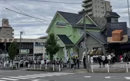 愛知県高蔵寺店 行列の様子