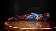 NBA75周年記念カスタムF1カー