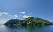 竹生島全景