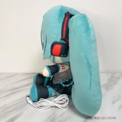 あったかぬいぐるみ　初音ミク 横