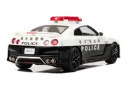 RAI'S 1/18 日産 GT-R (R35) 2018 栃木県警察高速道路交通警察隊車両：右後