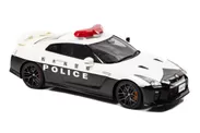 RAI'S 1/18 日産 GT-R (R35) 2018 栃木県警察高速道路交通警察隊車両：右前