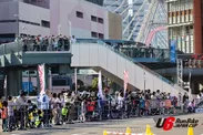 横浜ベイエリアにて開催されたレース