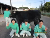 チャンピオン牛を飼育した「高校牛児」