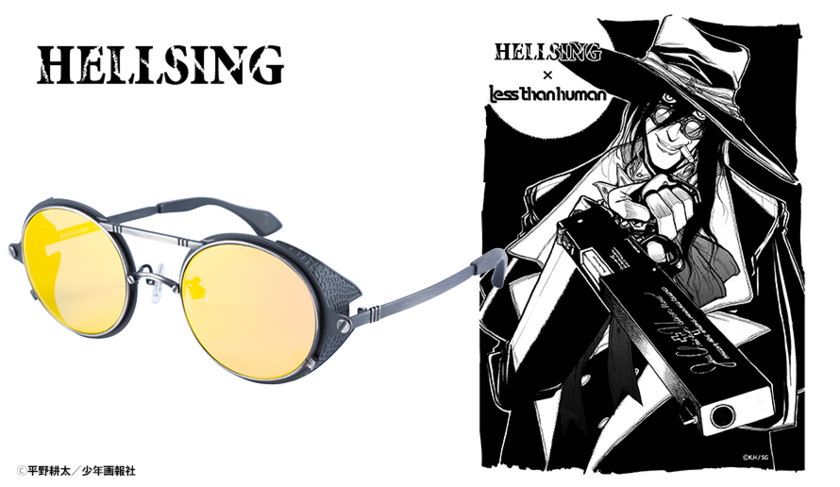 200本限定】 新品未使用品 HELLSING × 執事眼鏡 少佐モデル 小物