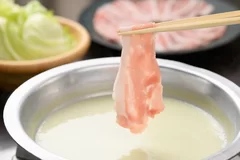 天理市産青大豆を使用した「豆乳ぶたしゃぶ」が新メニューに