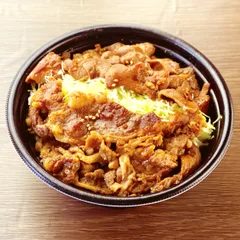 よくばりキングのダブル丼　1