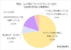 レジ袋について