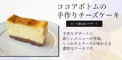 手作りのチーズケーキ