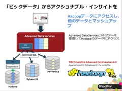 ビックデータ：Hadoop のデータを統合