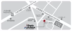 「i Darts JAPAN」地図