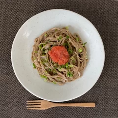 和風明太子そばパスタ