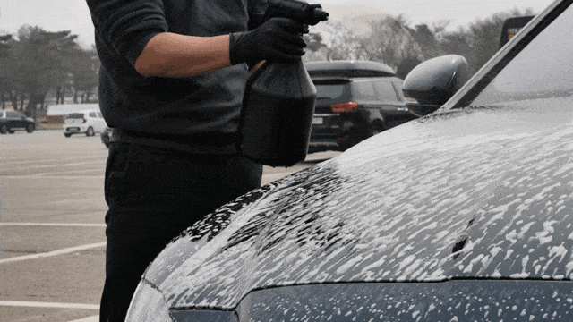 格安通販 タイマー機能 充電式 ポータブルオートスプレー 洗車 洗浄スプレー