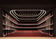 大劇場(約1,750席) オペラやバレエ、ミュージカルなどの上演も可能