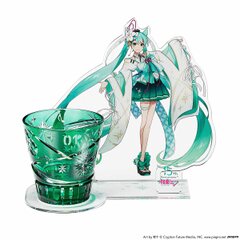 初音ミク』のデビュー15周年を記念して伝統工芸・江戸切子とコラボした煌びやかな江戸切子グラス が登場♪390点限定で販売｜インペリアル・エンタープライズ株式会社のプレスリリース