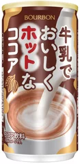 牛乳でおいしくホットなココア缶190