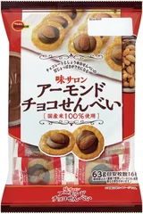 2022.10 63gアーモンドチョコせんべい　※一部コンビニエンスストアでも取り扱いがあります。