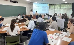 2022年7月中野区での研修の様子