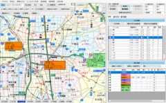 職員様配車アプリ画面イメージ