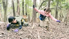 天然きのこ狩りに挑戦