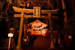 二荒山神社中宮嗣ライトアップ