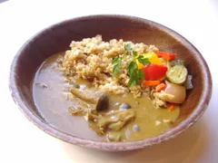 3種のきのこの和風チキンカレー