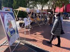 東京都内のマルシェイベントでの販売(1)