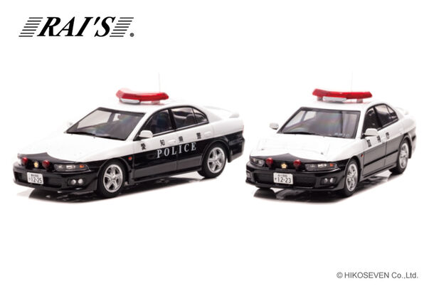 ギャランVR-4パトカーから警視庁と未だ現役の愛知県警察の車両が 