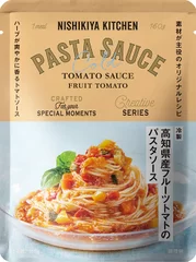 冷製高知県産フルーツトマトのパスタソース